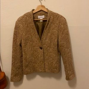 Vintage gold blazer